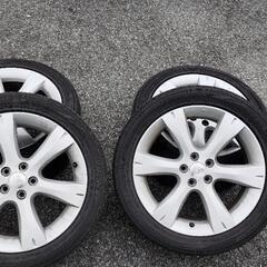 225/45r17 17インチ PCD100 7j +55 5穴 レガシィ プリウスなど