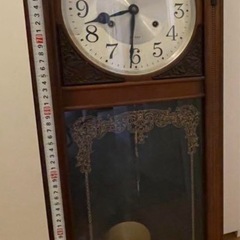 精工舎　柱時計　ボンボン時計　昭和　レトロ　オーバーホール済　動作品 SEIKOSHA 精工舎 柱時計 ボンボン時計 振子時計 ゼンマイ式 レトロ