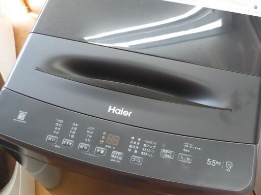 ♪Haier/ハイアール 洗濯機 JW-U55LK 5.5kg 2023年(2024年) 美品 保証期間内♪