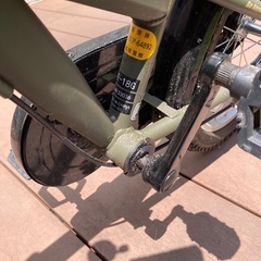 18型 子供用自転車 JEEP JE-18G OLIVE