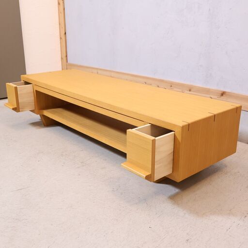 桜屋工業のCHERRY(チェリー)テレビボードです。シンプルなデザインと