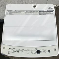 10/13 終 Haier ハイアール 6.0kg 全自動 洗濯機 OBBW-60A 22年製 動作確認済み 24i菊ｰ