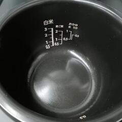 【東芝】IH式3合炊き炊飯器★2022年製　クリーニング済/6ヶ月保証付　管理番号11609