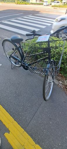 【リサイクルショップどりーむ鹿大前店】No.1660　自転車　カゴ付　26インチ　写真参照　おススメ♪