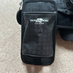 マズメ mazume MZLJ-592 ブラック×ホワイト　MZレッドムーン ライフジャケット ロックショアスペシャルⅢ J