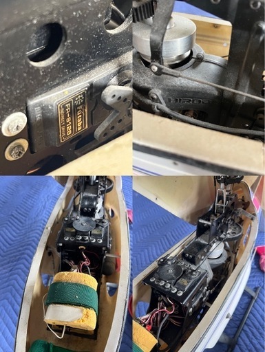 ジャンク】【USED】ラジコンヘリ 本体のみ futaba PCM1024 FR-S128他