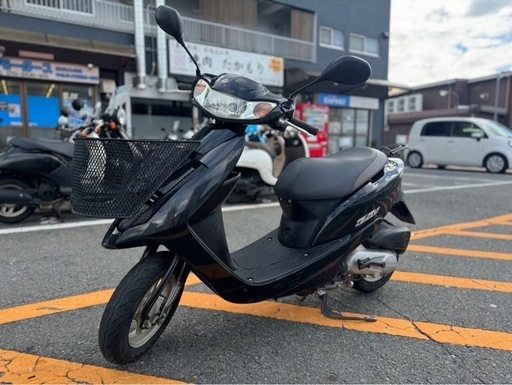 【便利なカゴ付き✨】ホンダ DIO AF68 ブラック FI車両【ご成約でヘルメットプレゼント】