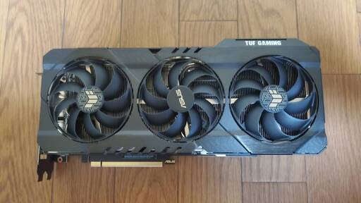 30分だけ出品 美品 ASUS TUF-RTX3080-O10G-V2-GAMING グラフィックボード