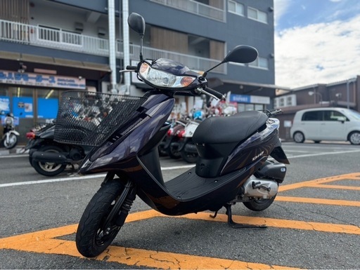 【便利なカゴ付き✨】ホンダ DIO AF68 ダークパープル FI車両【配送•当日納車可能】