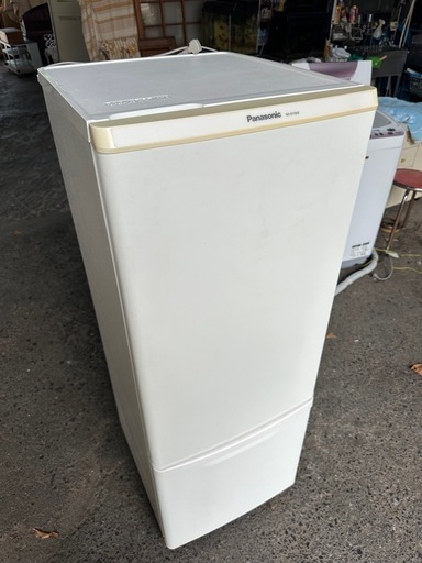パナソニック 冷蔵庫 2ドア 168L マットバニラホワイト NR-B17BW-W