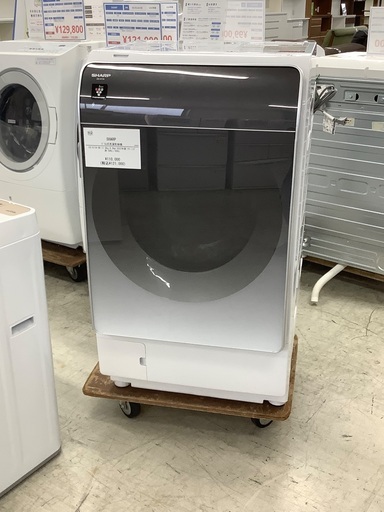 安心の1年保証付き！！　SHARP　11.0kgドラム式洗濯乾燥機　ES-X11A-SR  2023年製