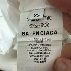 バレンシアガ BBロゴプリント Tシャツ サイズXS