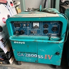 インバータ100V発電機】デンヨー製 GA-2800SS-IV インバーター発電機