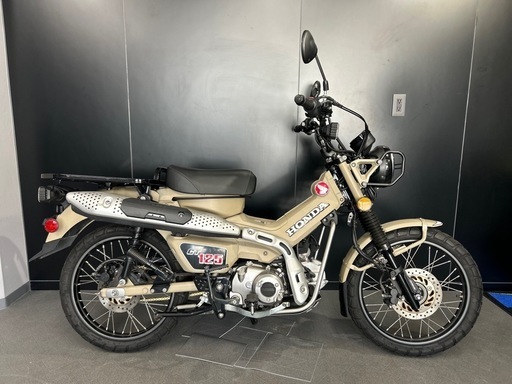 【厳選中古車•ローンOK】ホンダ ハンターカブ CT125  マットフレスコブラウン【ご成約でヘルメットプレゼント】