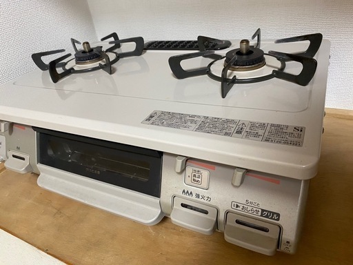 【3ヶ月保証付き！！】Rinnai ガスコンロLPガス106 3ヶ月保証付き！！】Rinnai ガスコンロLPガス106