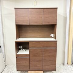 19712 大川家具 3枚扉キッチンボード 幅115 ◇大阪市内・東大阪市他 