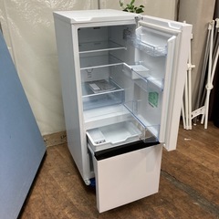 S133 ⭐ Hisense 2ドア冷蔵庫（162L 右開き）22年製 HR-D15F ⭐動作確認済⭐クリーニング済