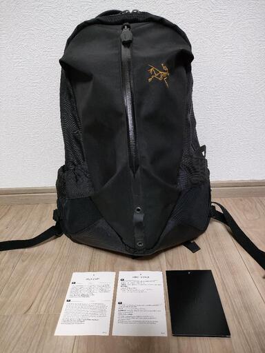 アークテリクス アロー 16 ARRO ブラック 黒 バックパック リュック