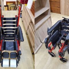 MATSUNAGA 松永製作所 リクライニング式 折りたたみ車椅子 自走式 介護