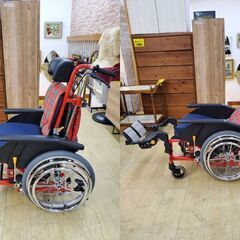 MATSUNAGA 松永製作所 リクライニング式 折りたたみ車椅子 自走式 介護