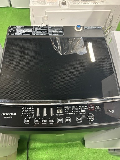 ご来店時、ガン×2お値引き‼️Hisense(ハイセンス) 2019年製 5.5kg 洗濯機