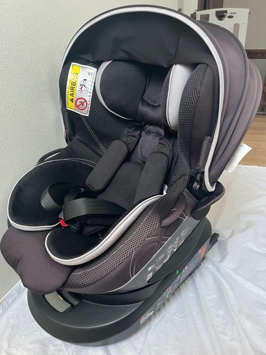 エールべべ　クルット4iグランス　プラチナブラック　BF885 ISOFIX AILEBEBE
