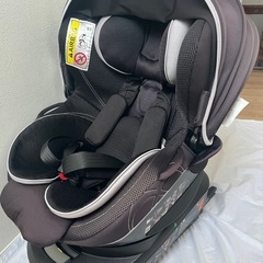 【美品】エールベベ　クルット4iグランス　ISOFIX プラチナブラック エールベベ クルット4i グランス プラチナブラック №20516