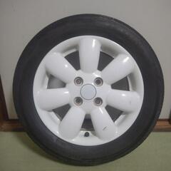お値引き、歓迎！ララパーム風⭐️・アルトラパン純正・ホワイトホイール！