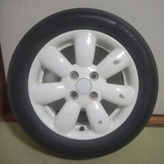 お値引き、歓迎！ララパーム風⭐️・アルトラパン純正・ホワイトホイール！