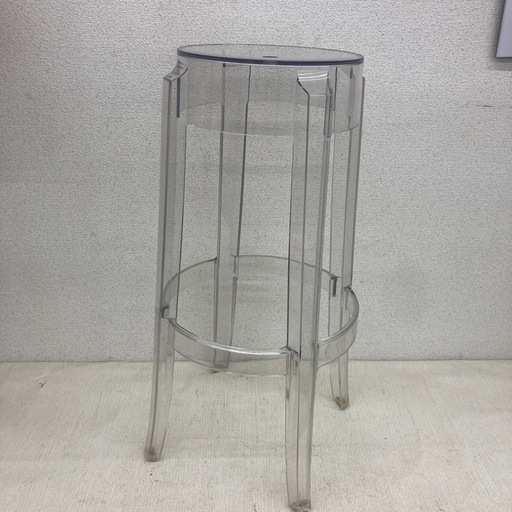 kartell カルテル　チャールズゴーストハイ　カウンターチェア　クリア　※2400010430008