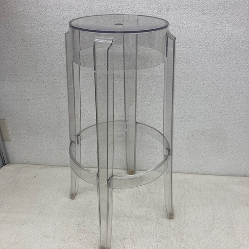 kartell カルテル　チャールズゴーストハイ　カウンターチェア　クリア　※2400010430015