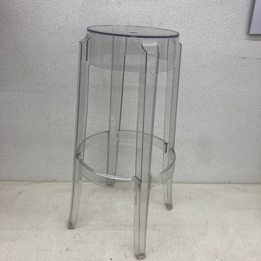 kartell カルテル　チャールズゴーストハイ　カウンターチェア　クリア　※2400010430022