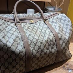 【美品】GUCCI ボストンバッグ　インターロッキング　旅行　特...