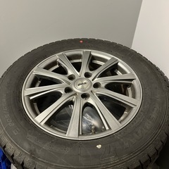 スタッドレスタイヤアルミホイール4本＋社外用ホイールナット - タイヤ  