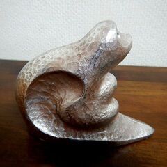  ◆小林尚珉 工芸品 申文置物 金工 中古品