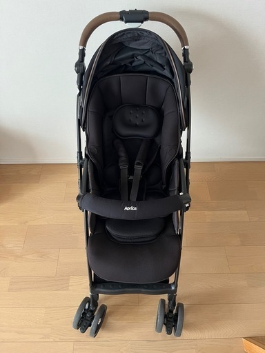 ラクーナビッテ ベビーカー シュヴァルツブラック アップリカ 1200台