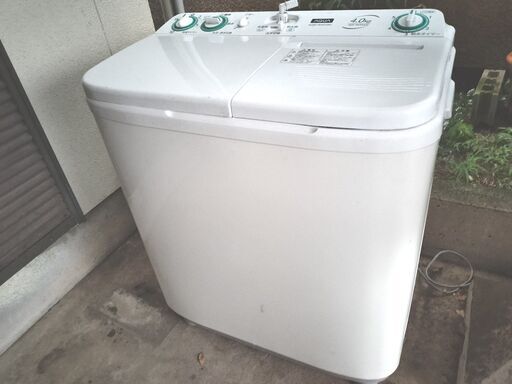 2層式 洗濯機アクアAQW-N401 洗濯・脱水 4kg (chokusen) 宇都宮  