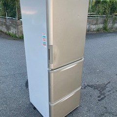 🎄☘️大阪市から阪南市まで配達設置無料🎄シャープ冷蔵庫350Ｌ🍀保証有り