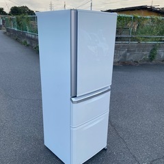🎄☘️大阪市から阪南市まで配達設置無料🎄美品　三菱冷蔵庫自動製氷　335Ｌ🍀保証有り