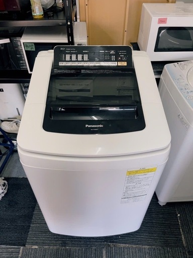 北九州市内配送無料　保証付き パナソニック Panasonic 洗濯乾燥機（8kg）ブラック NA-FW80S1