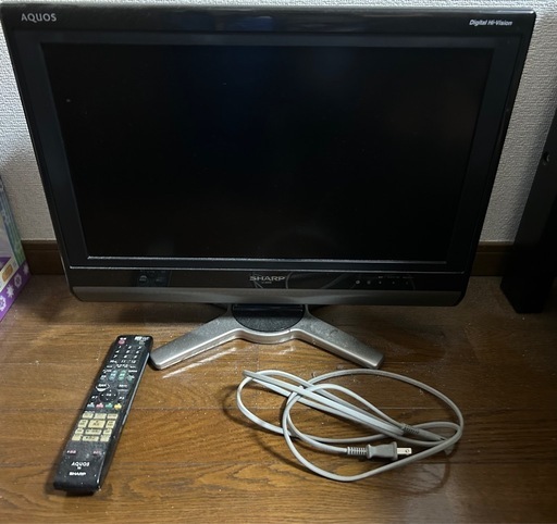 SHARPのテレビとBDレコーダー