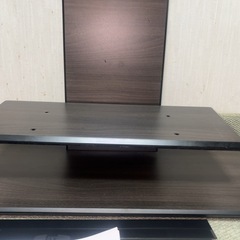 ハヤミ工産 壁寄せ テレビスタンド キャスター付 〜77型対応 KF-970