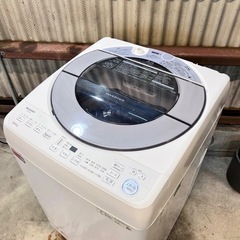 設置まで‼️ SHARP 洗濯機 8kg✨ 2022年製⭕️ 嬉しい静音👀