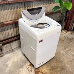 設置まで‼️ SHARP 洗濯機 8kg✨ 2022年製⭕️ 嬉しい静音👀