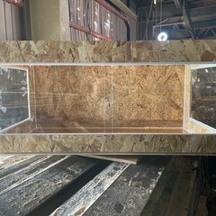 じゅんじゅんぺ様604545サイドアクリル天板金網スライドロック