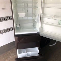 NO 456 北九州市内配送無料　保証付き  TOSHIBA 東芝 GR-G38SY T 冷蔵庫 375L 3ドア 右開き ブラウン