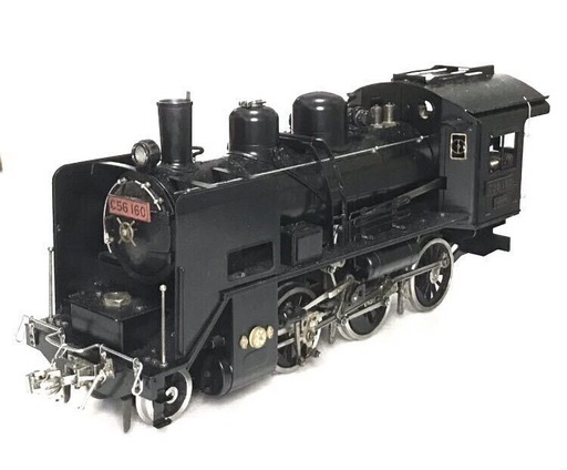 アスターホビー aster hobby　C56形蒸気機関車 160号機 c56 160　ライブスチーム live steam　gゲージ　美品