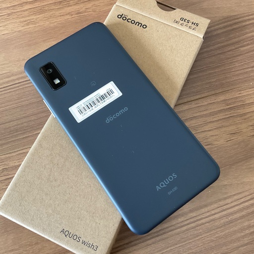 AQUOS wish3 docomo 未使用 アクオスウィッシュ3ドコモ 新品 未使用