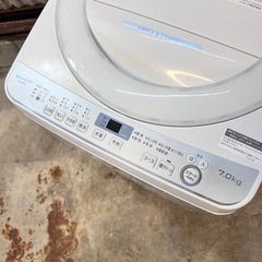 ご成約済み🐶　設置まで‼️ SHARP 洗濯機 7kg✨ 2020年製⭕️