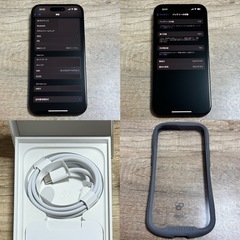 【美品/SIMフリー/98%/写真11枚閲覧可】iPhone15 128GB ブラック